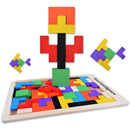 Quebra Cabeça Enigmático 3D Colorido - Para sua Criança